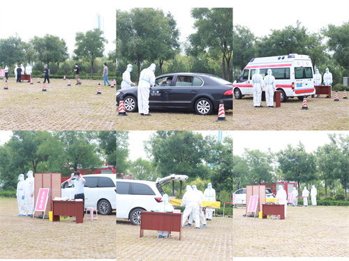 全省殡葬服务机构消防安全和疫情处置应急演练在淄博市殡仪馆举行 第3张